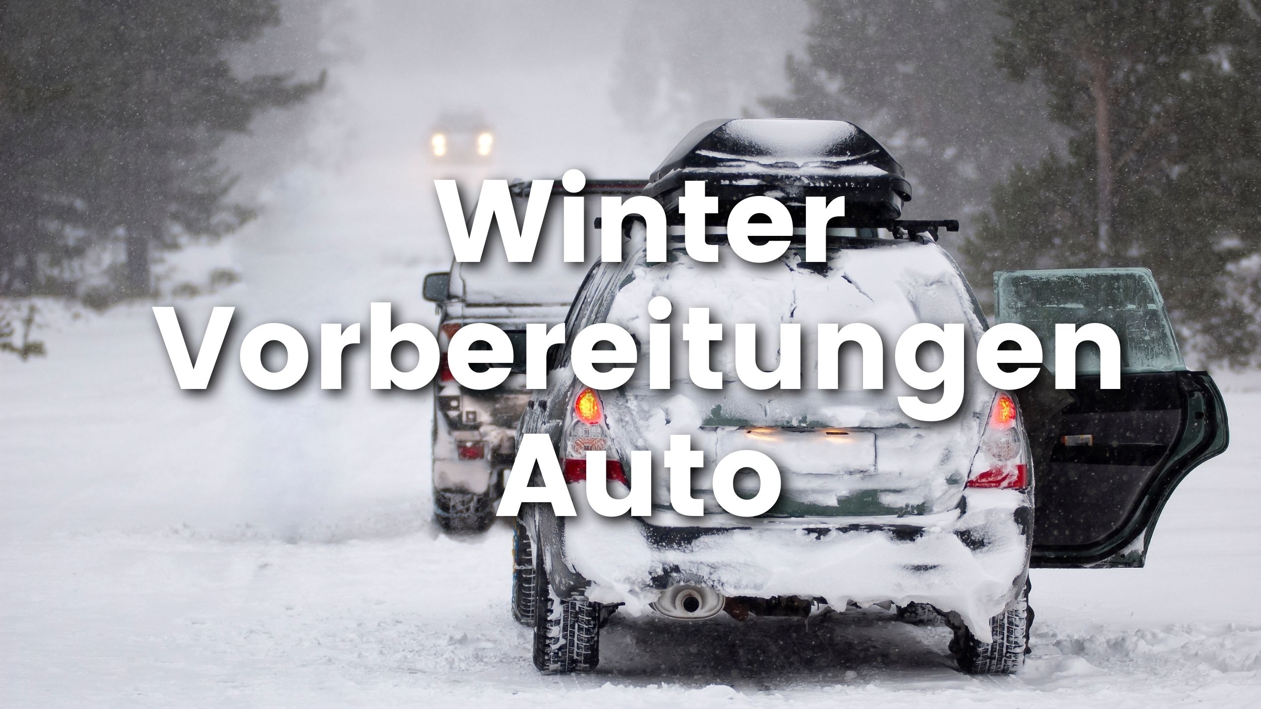 Auto Winter Vorbereitungen